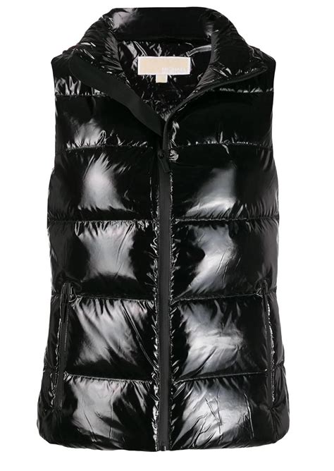 Michael Kors black puffer vest